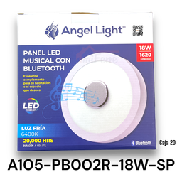 [A105-PB002R-18W-SP] PANEL LED MUSICAL CON BLUETOOTH ANGEL LIGHT