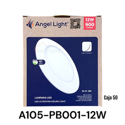 [A105-PB001-12W] LAMPARA LED EMPOTRABLE ANGEL LIGHT REDONDA 12W 6400K