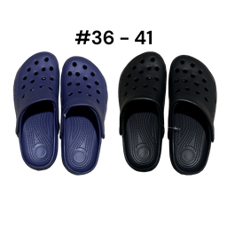 [8105] CHANCLAS #36-41 estilo crocs (docena)