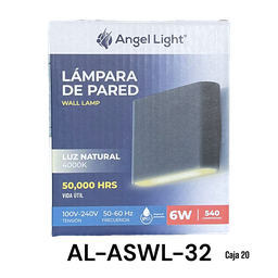 [AL-ASWL-32] LAMPARA DE PARED 6W ANGEL LIGHT