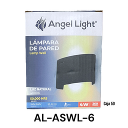 [AL-ASWL-6] LAMPARA DE PARED 4W ANGEL LIGHT