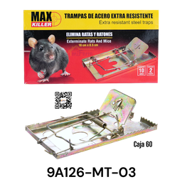 [9A126-MT-03] TRAMPA PARA RATON MAX KILLER